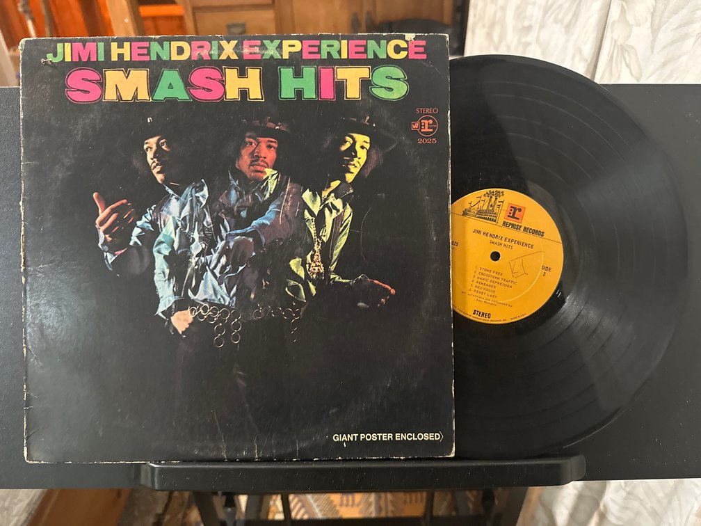Jimi Hendrix smash hits vinyl album only