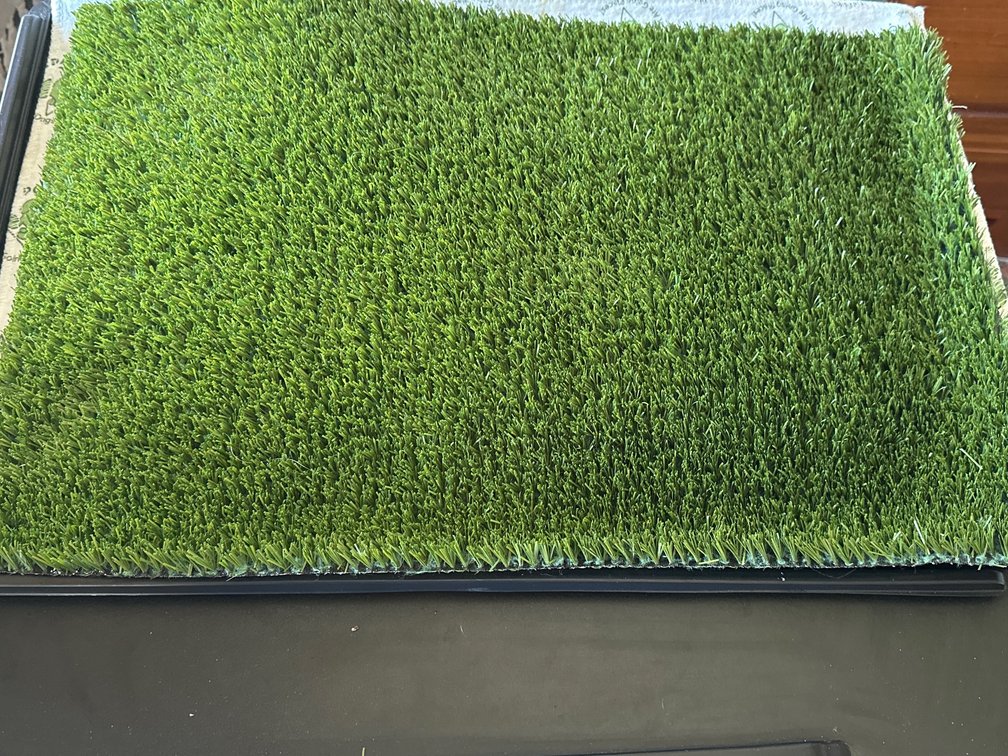 Pooch pad, faux grass