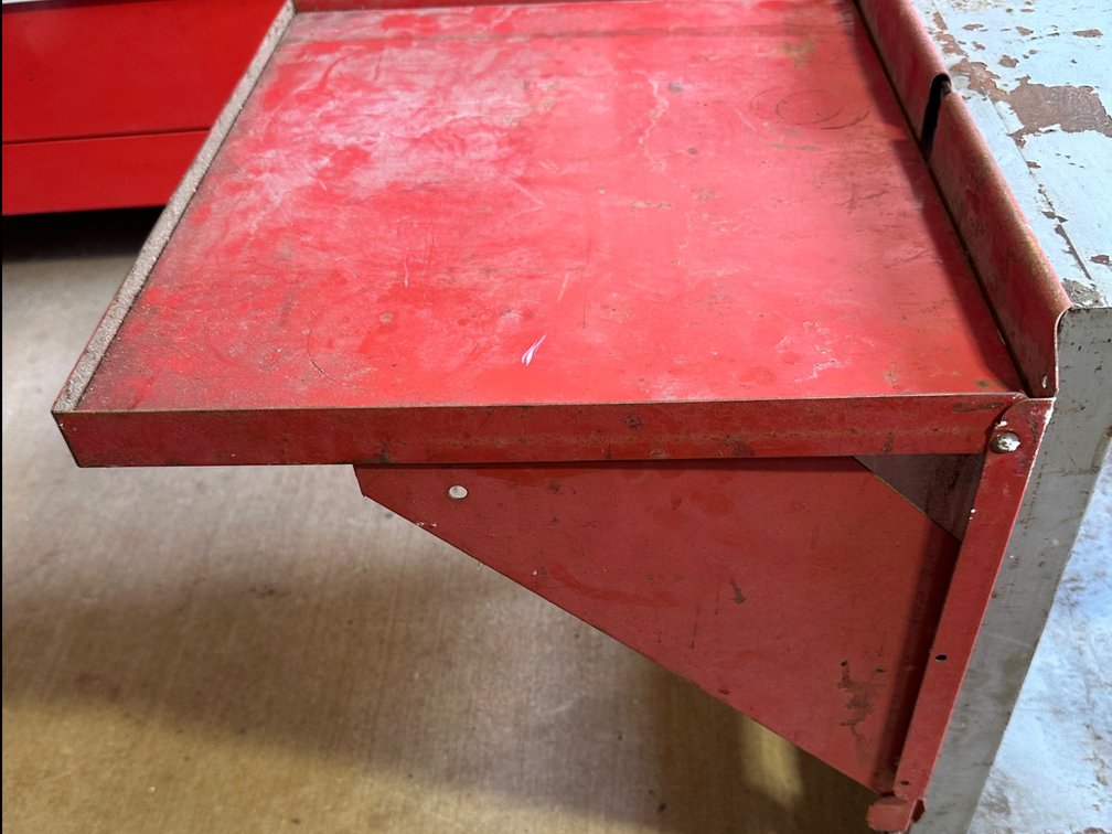 Folding Side Shelf for Tool Box - Versatile Add-On