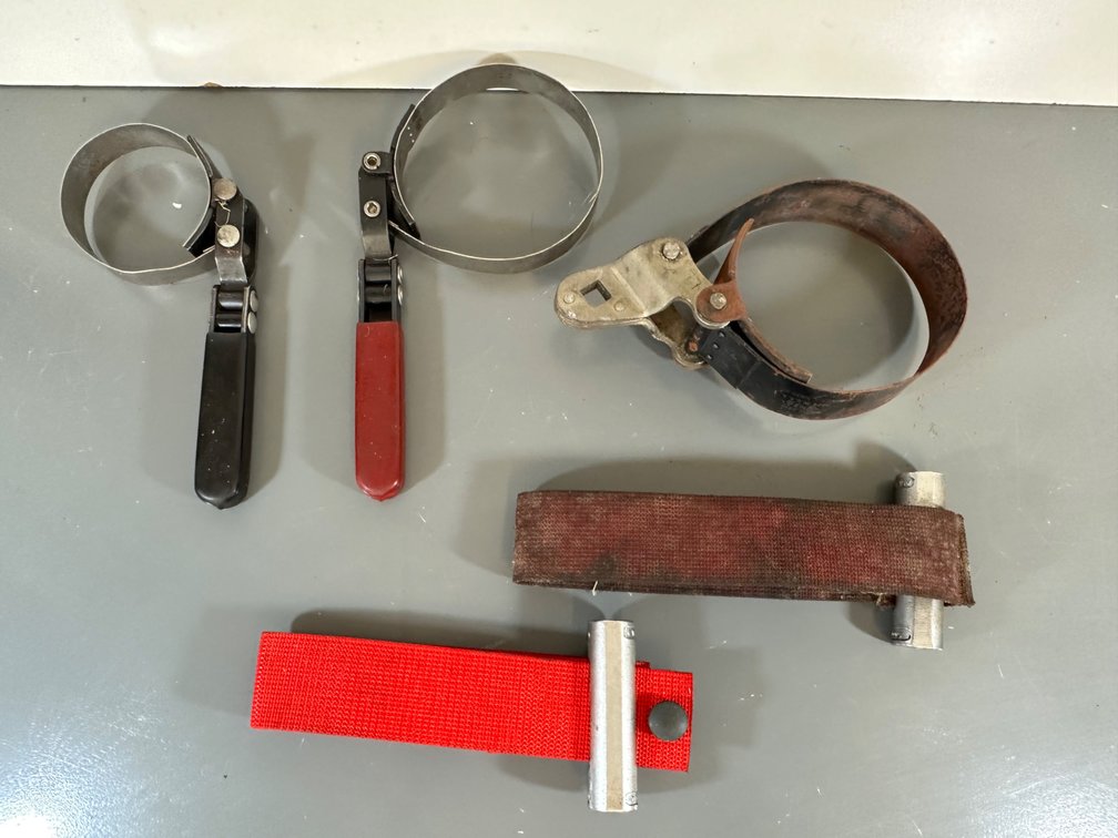 Assorted Oil Filter Removers 
