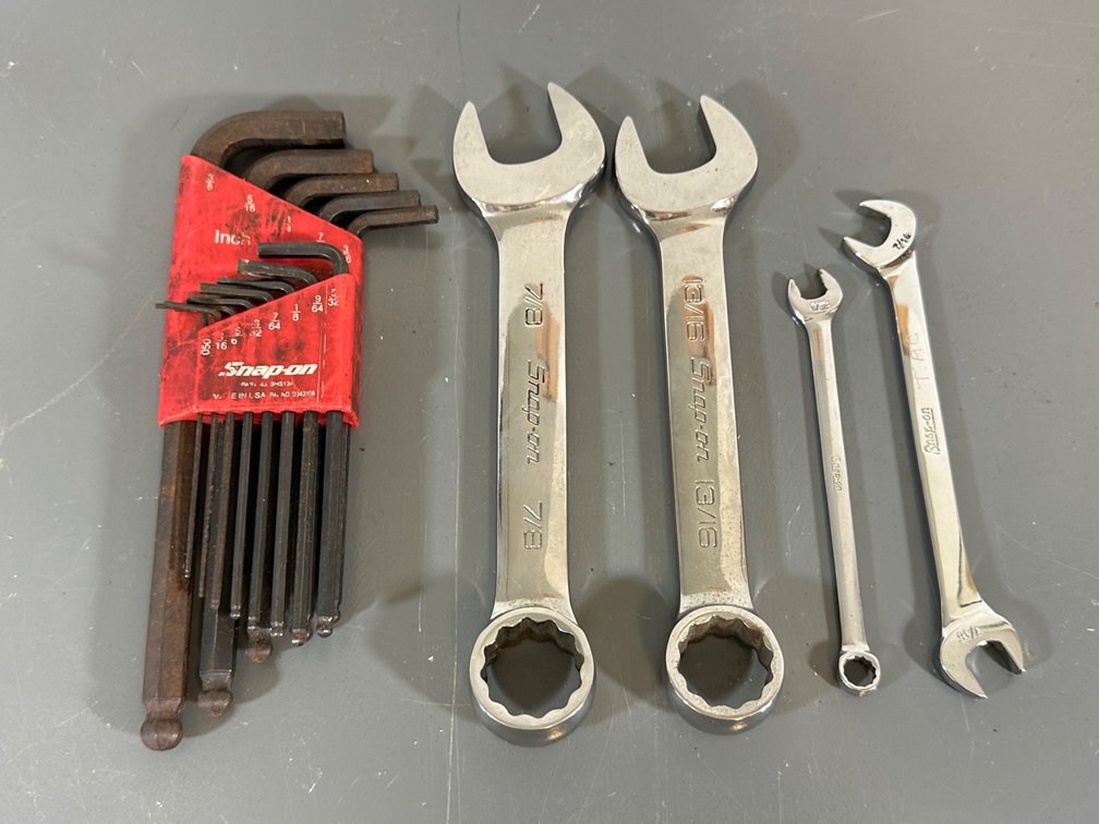Snap-On Wrench and Allen Key Set
