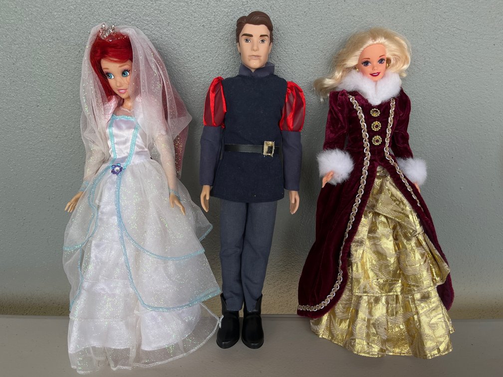Prince and Princess Barbies