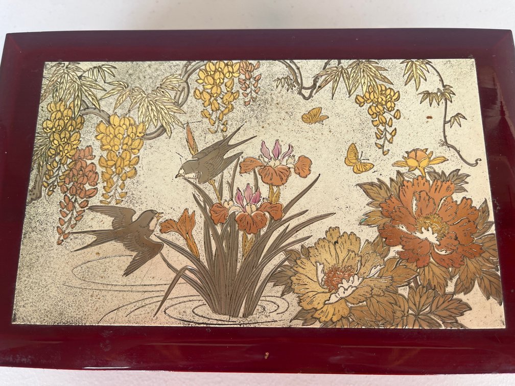 Vintage Japanese Jewelry Music Box