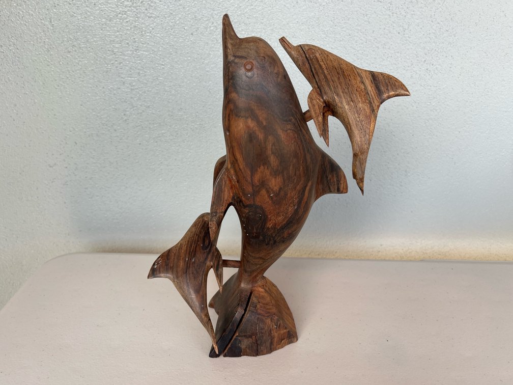 Wood Dolphin and Babies