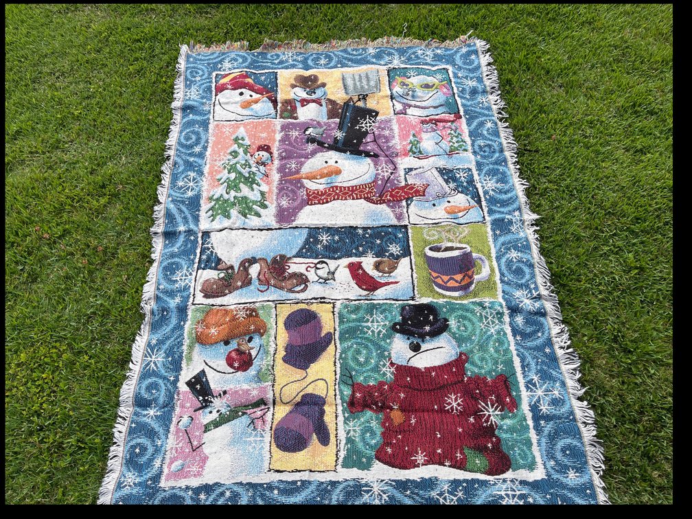 Christmas Tapestry, 100% Cotton
