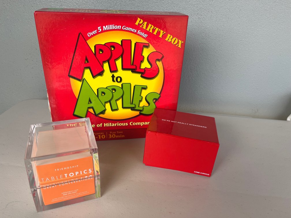 Three (3) Red Box Games