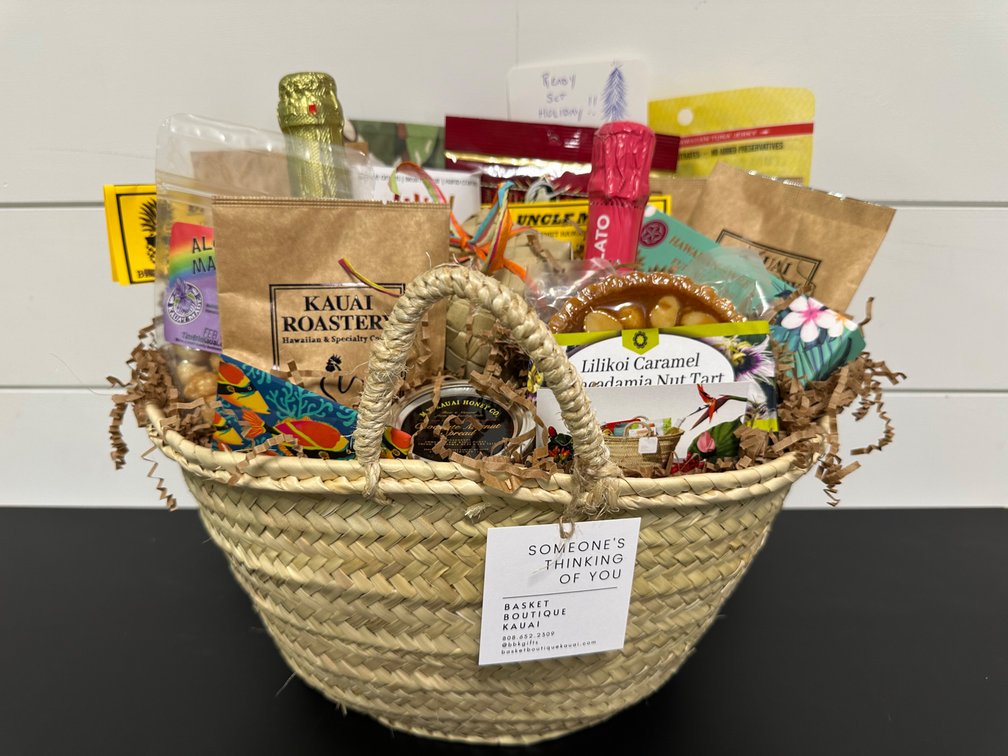 "Ready, Set, Holiday" Gourmet Gift Basket by Basket Boutique Kaua’i