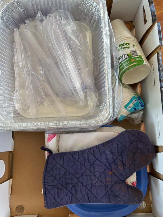 Aluminum Half Pans and Other Kitchen Items