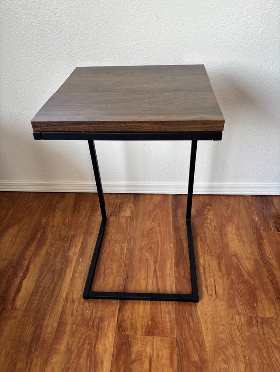 Wood Look Tray Table 