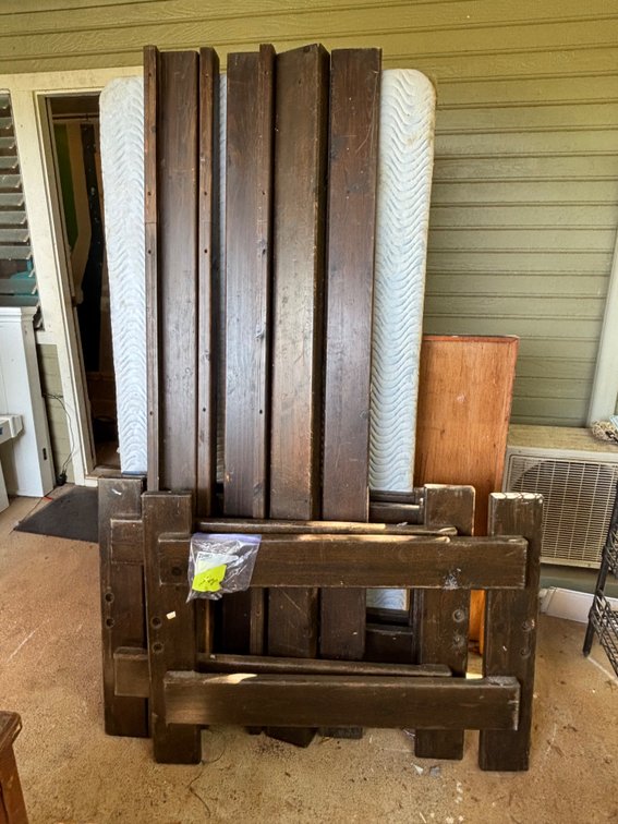Solid Wood Bunk Bed Set 