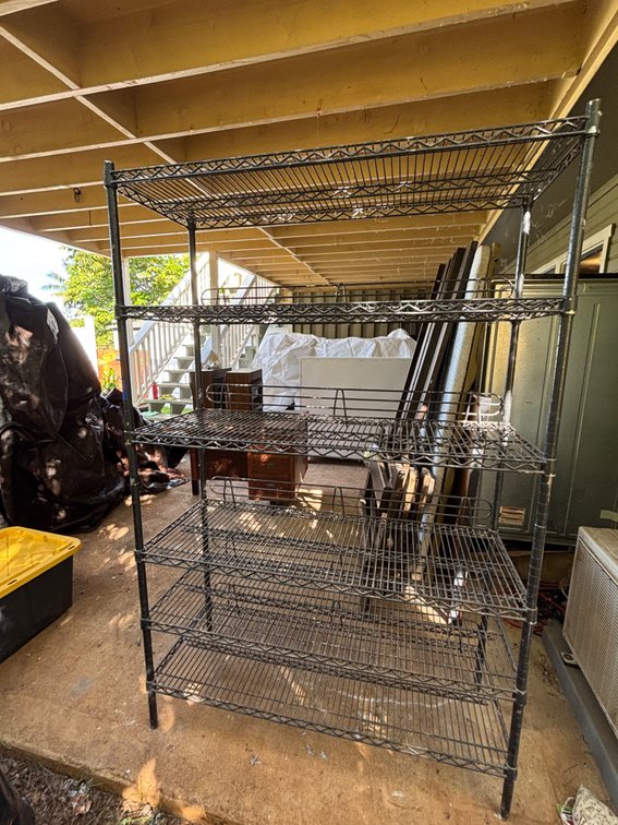 Heavy Duty Wire Shelving Unit