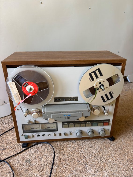Vintage Reel to Reel TEAC X-7R