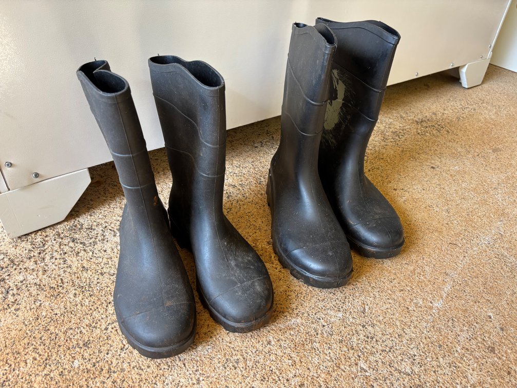 2 Pair of Rubber Boots