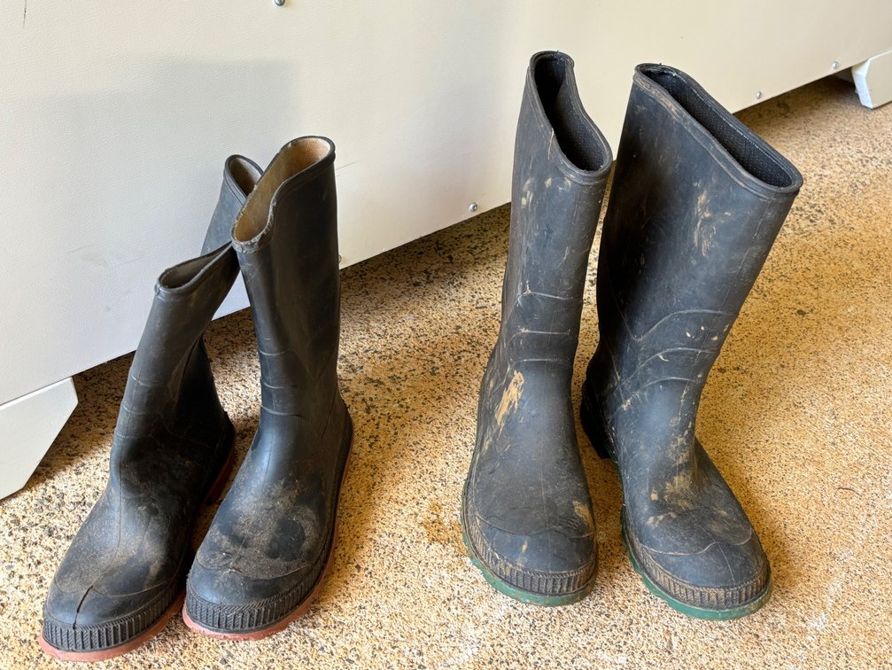 2 Pair of Rubber Boots