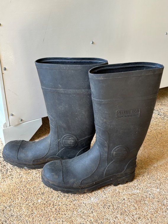 Steel Toe Rubber Boots 
