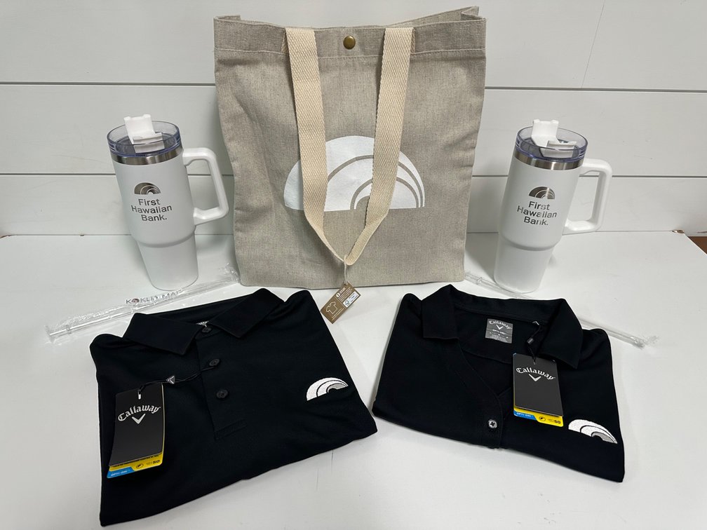 First Hawaiian Bank Logo Gift Set – Stylish and Eco-Friendly Essentials