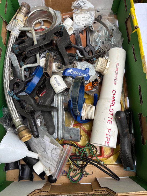   Variety of Hardware Items