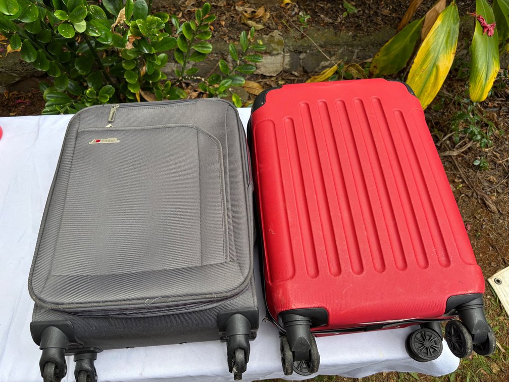 2 Rolling Suitcases
