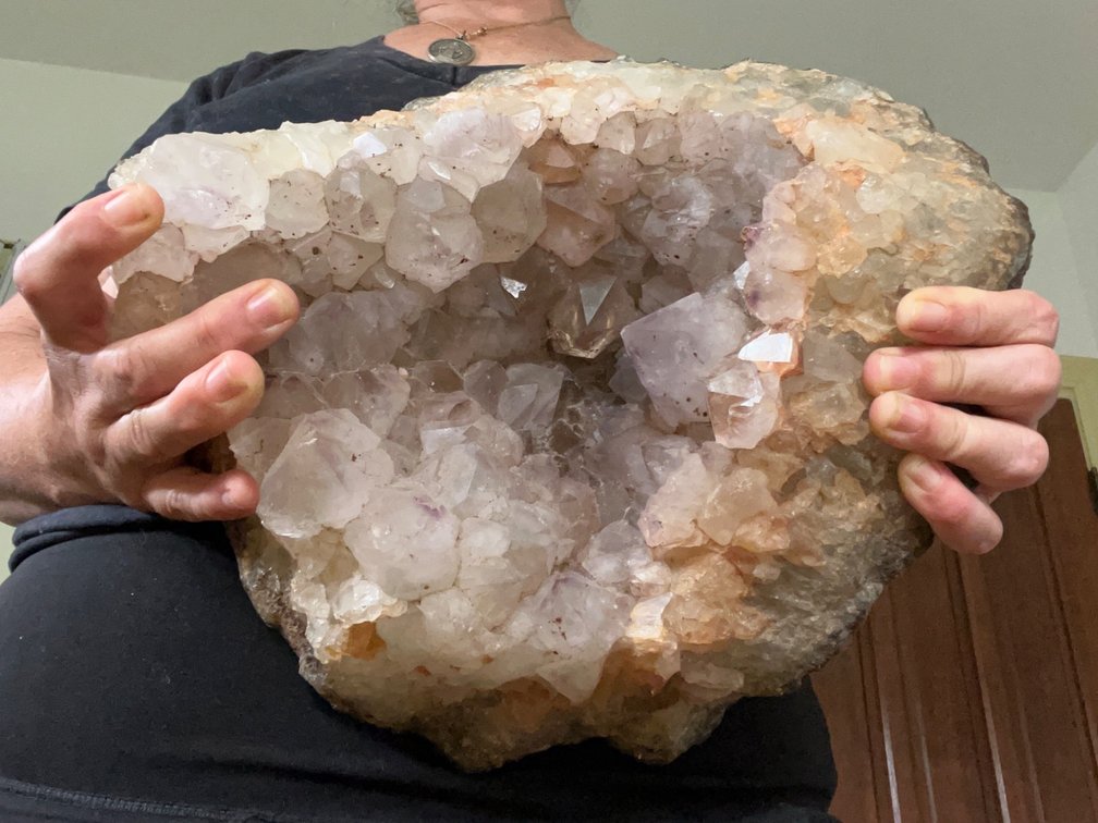 Large Amethyst Rock Crystal
