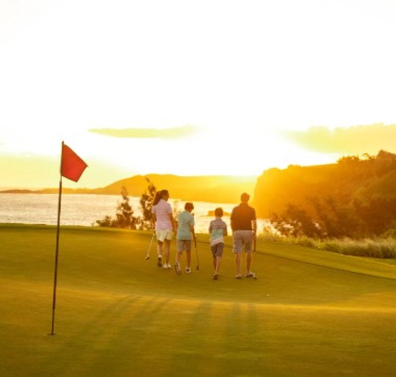 Kukui'ula Golf Certificate for 4 with Lunch