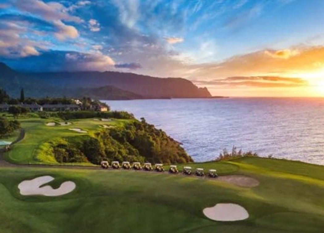 Princeville Makai Golf Course Gift Certificate for 4 Rounds of Golf