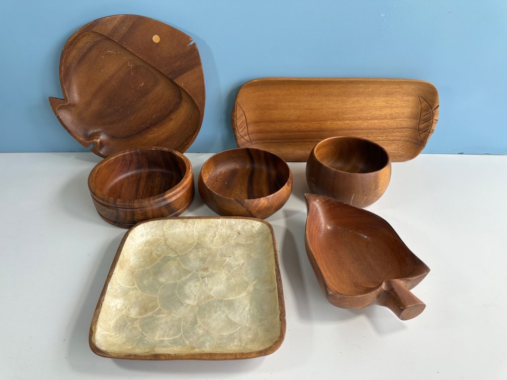 Beautiful Collection of Wooden Serving Ware