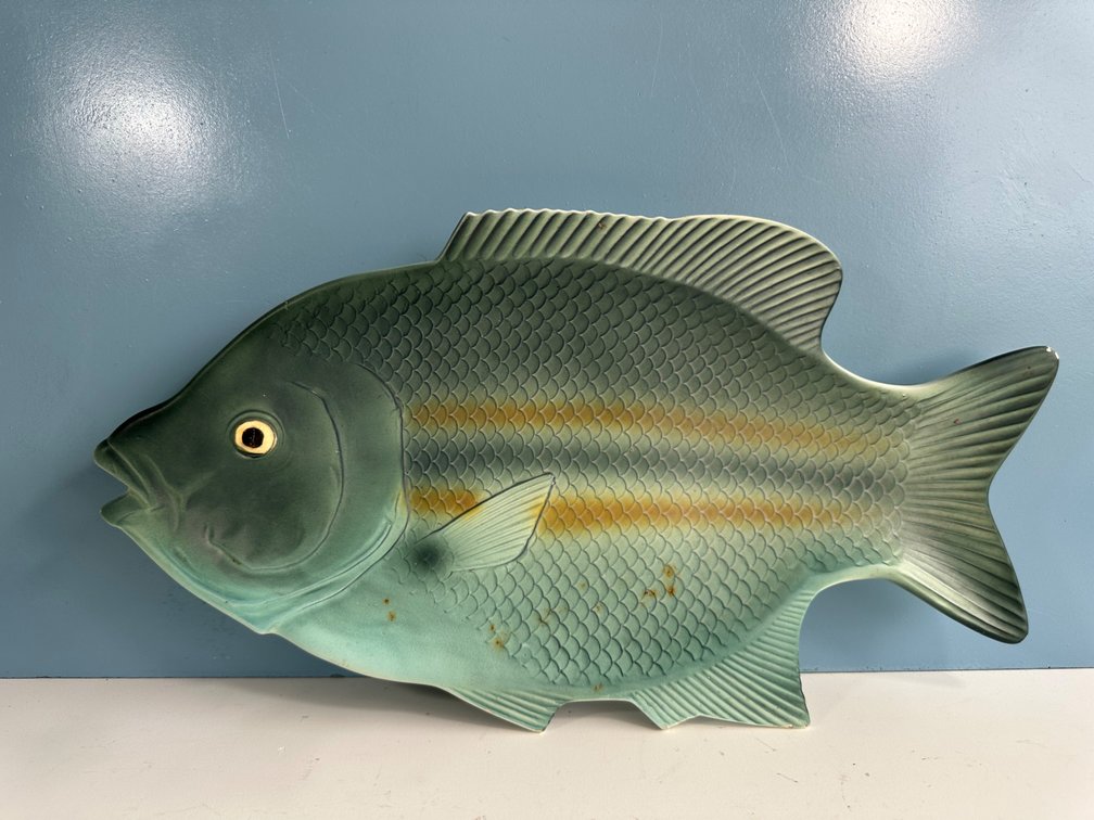 Large Ceramic Fish Plate