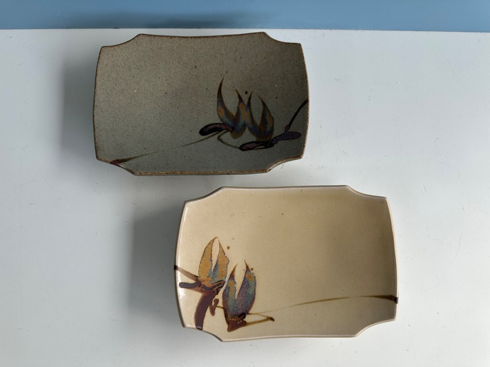 Bird of Paradise Rectangular Platters – Elegant Serving Dishes
