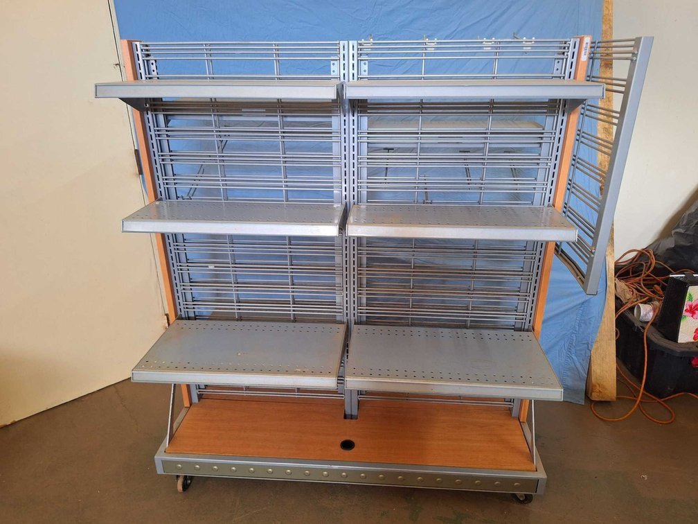 Two Sided Metal Rolling Display