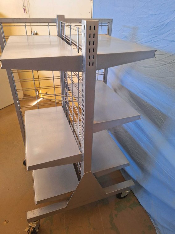 Two Sided Metal Rolling Display