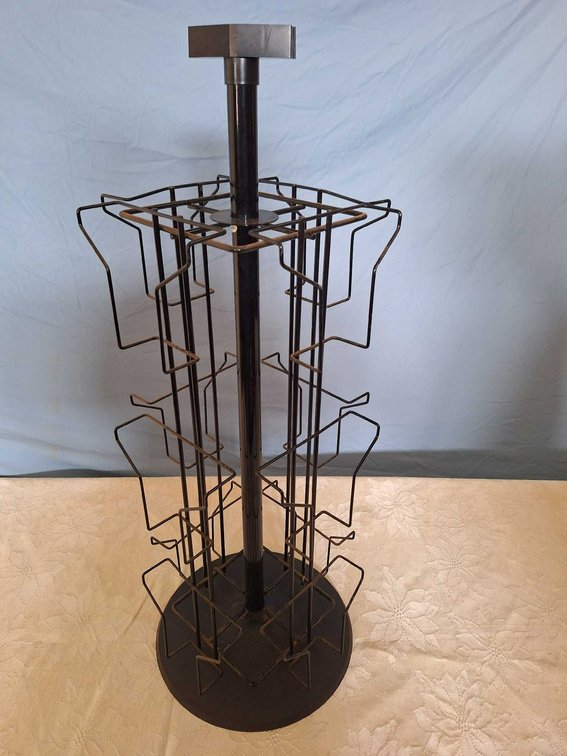 Table Top Spinning Card Rack