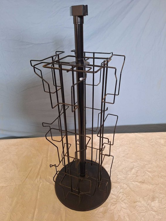 Table Top Spinning Card Rack