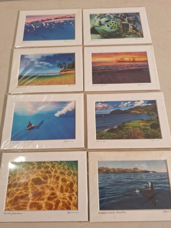 5" x 7" Matted Photo Prints by Local Artist (X's 8)