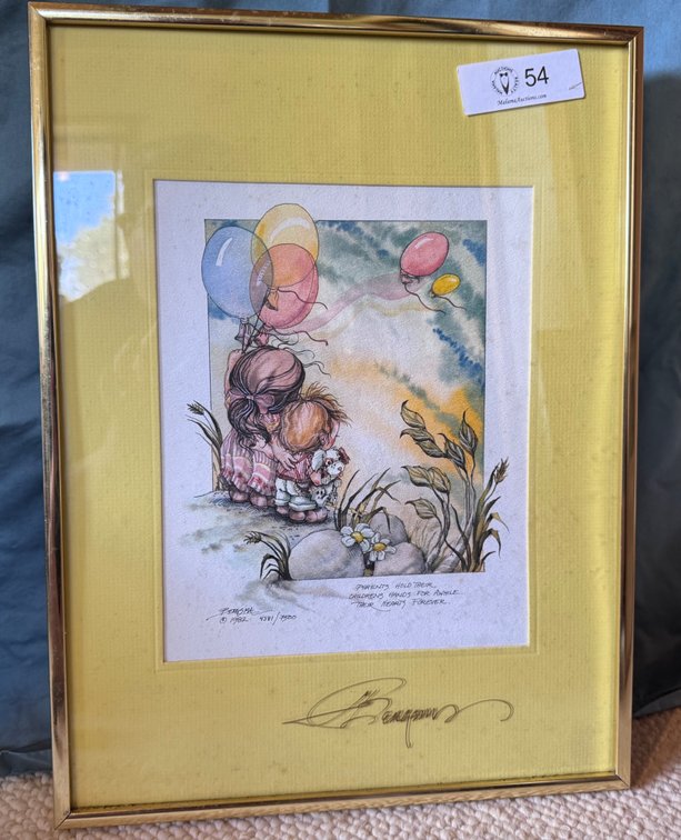 Limited edition signed print-  Jody Bergsma