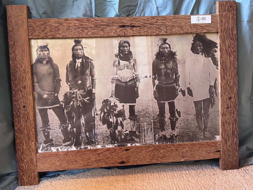 Indian Warriors - Print by unknown