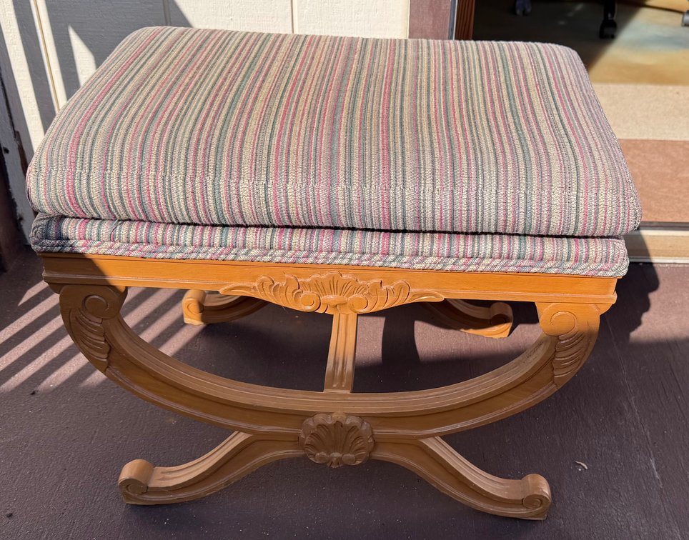 Footstool from the Hanalei Bay Resort 