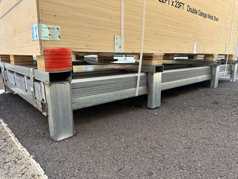 (X's 100) Allmetal Brand 7ft  Galvalume Corrugated Steel Panels
