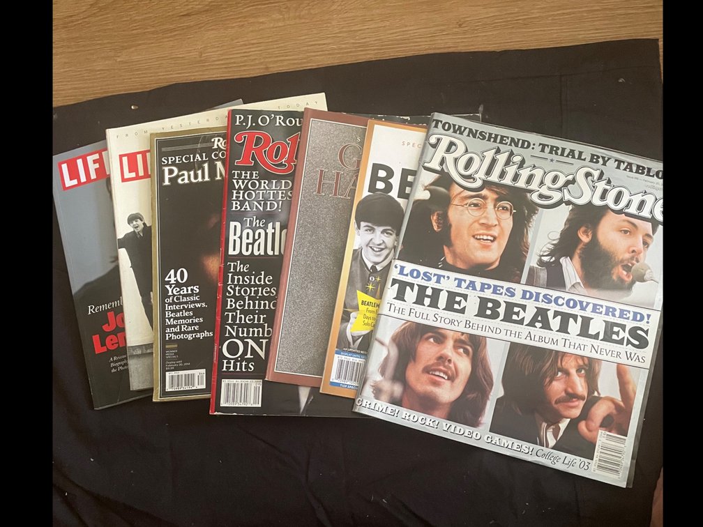 Beatles magazines snd periodicals