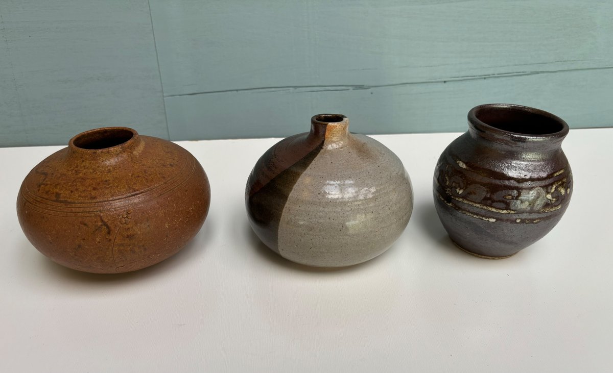 (X’s 3) Hand Crafted Ceramic Pottery Items