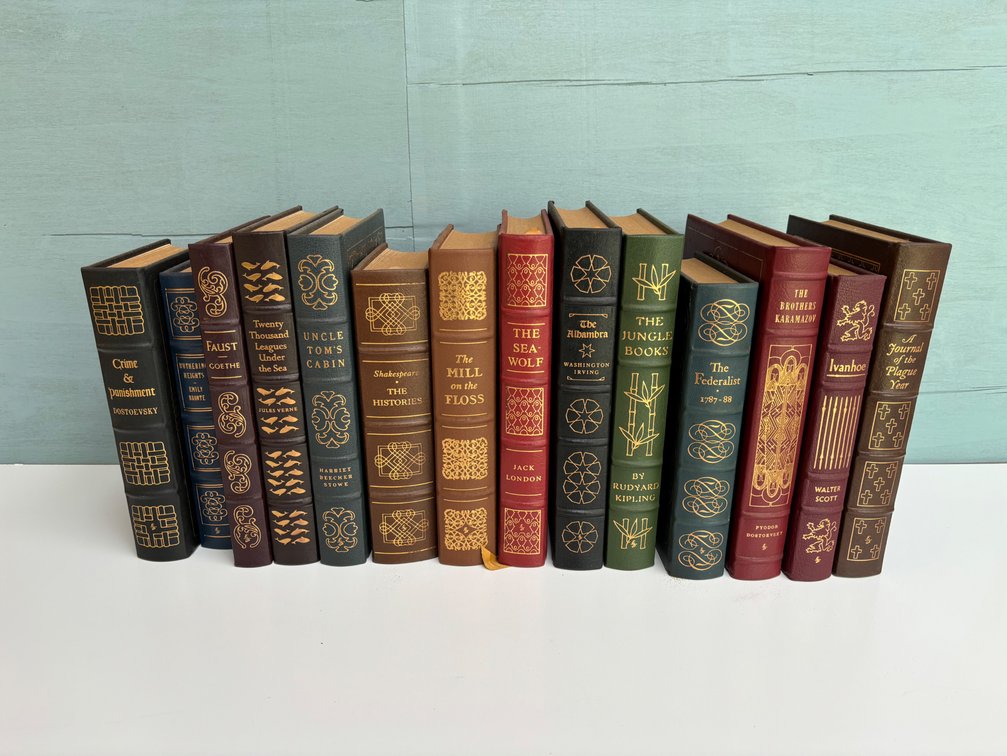 Easton Press Leather Bound Books