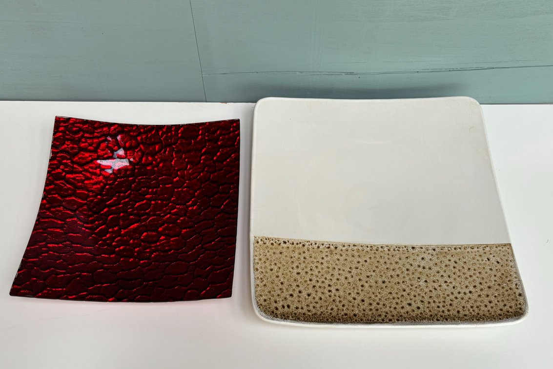 Two Unique Serving Platters