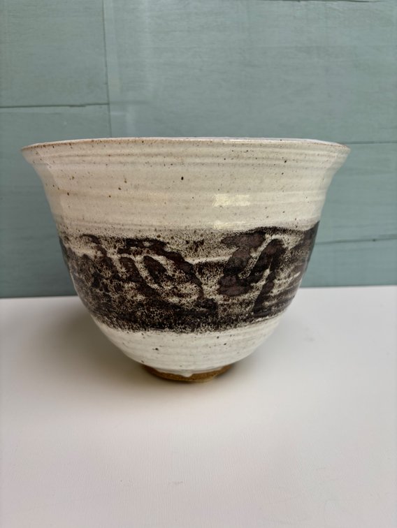 Handmade Pottery Piece Signed on Bottom 