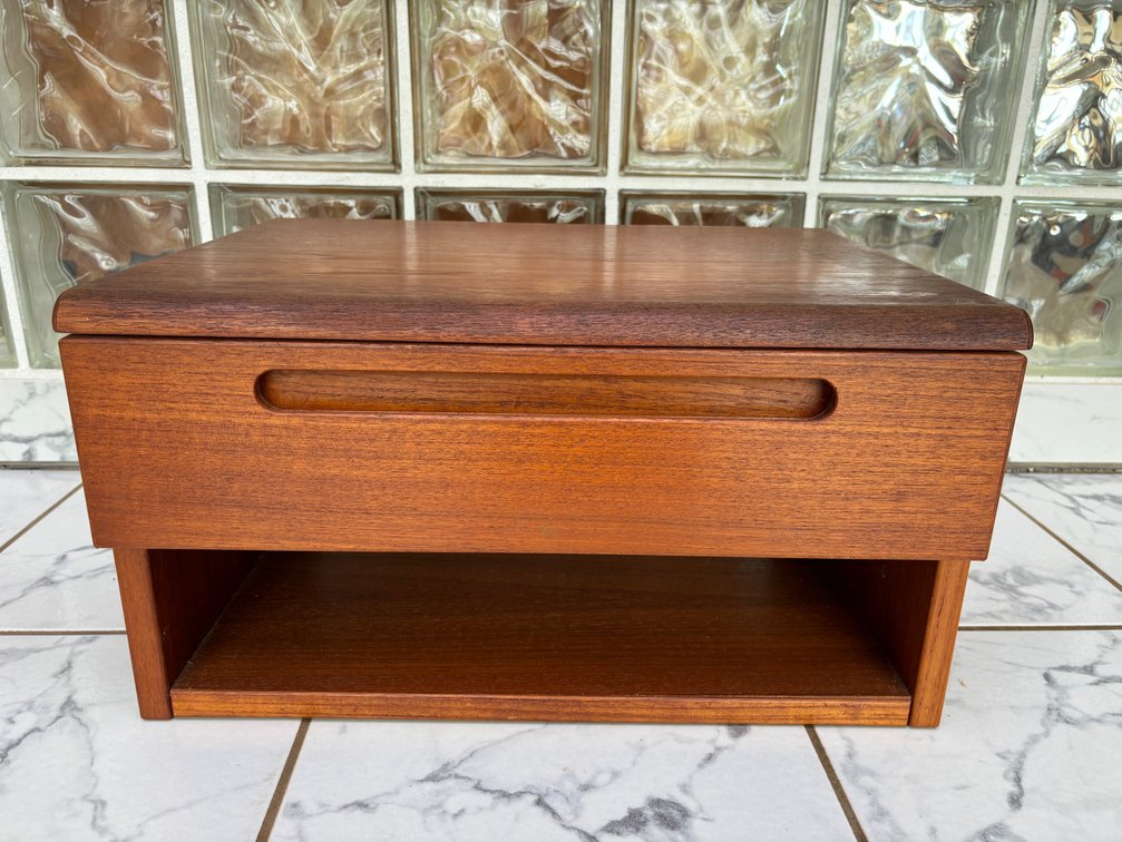 Jesper Danish Wooden Table with Drawer