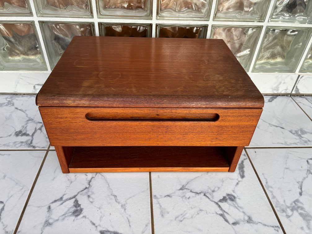 Jesper Danish Wooden Table With Drawer 