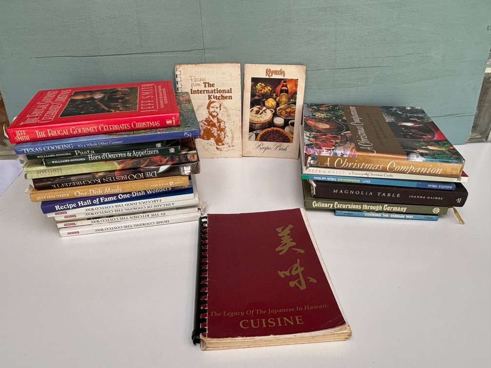 Multiple Assortment of Cookbooks