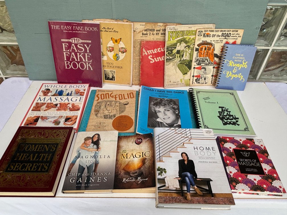 Music Books Sheet Music and Misc
