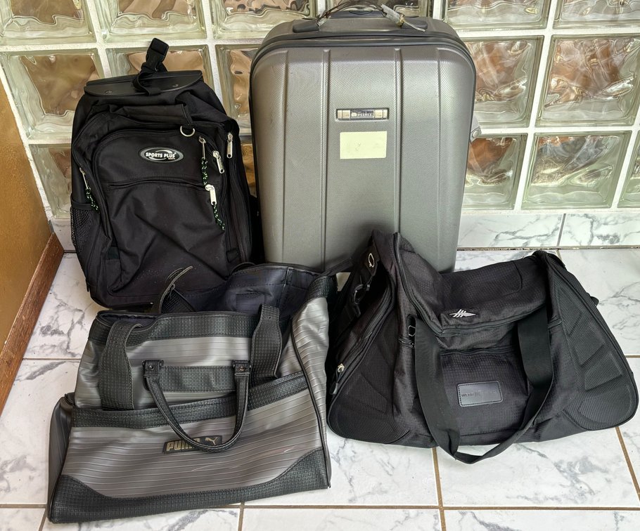 Assorted Luggage Pieces 