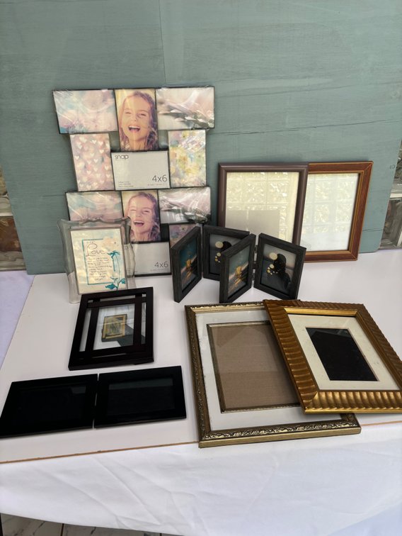 Collection of Photo Picture Frames