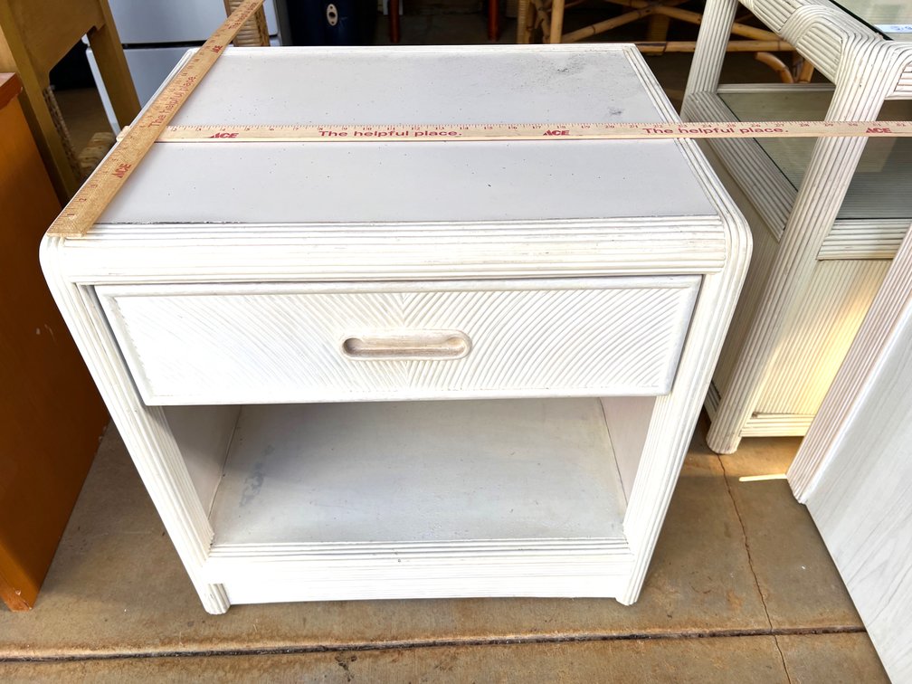 Rattan Nightstand