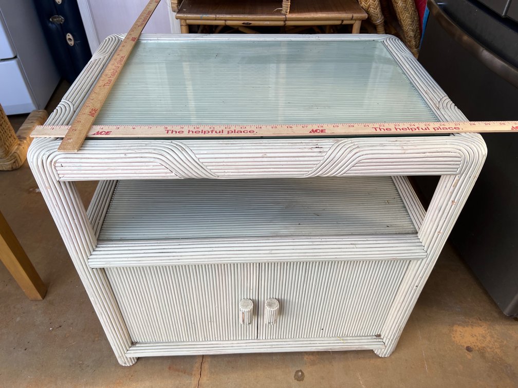 Rattan Side Table